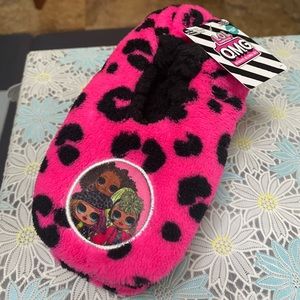 L.O.L Surprise! O.M.G kid’s slipper socks size 10-4